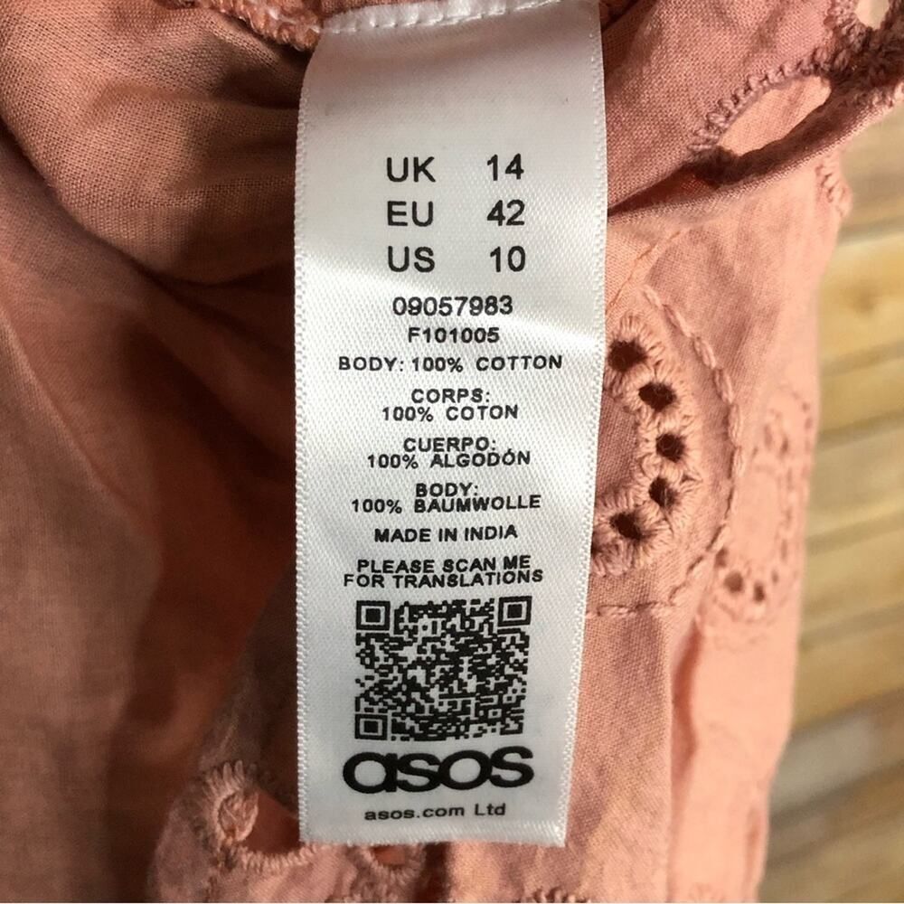 NWT ASOS Ruched Front Mini Dress - Picture 9 of 10